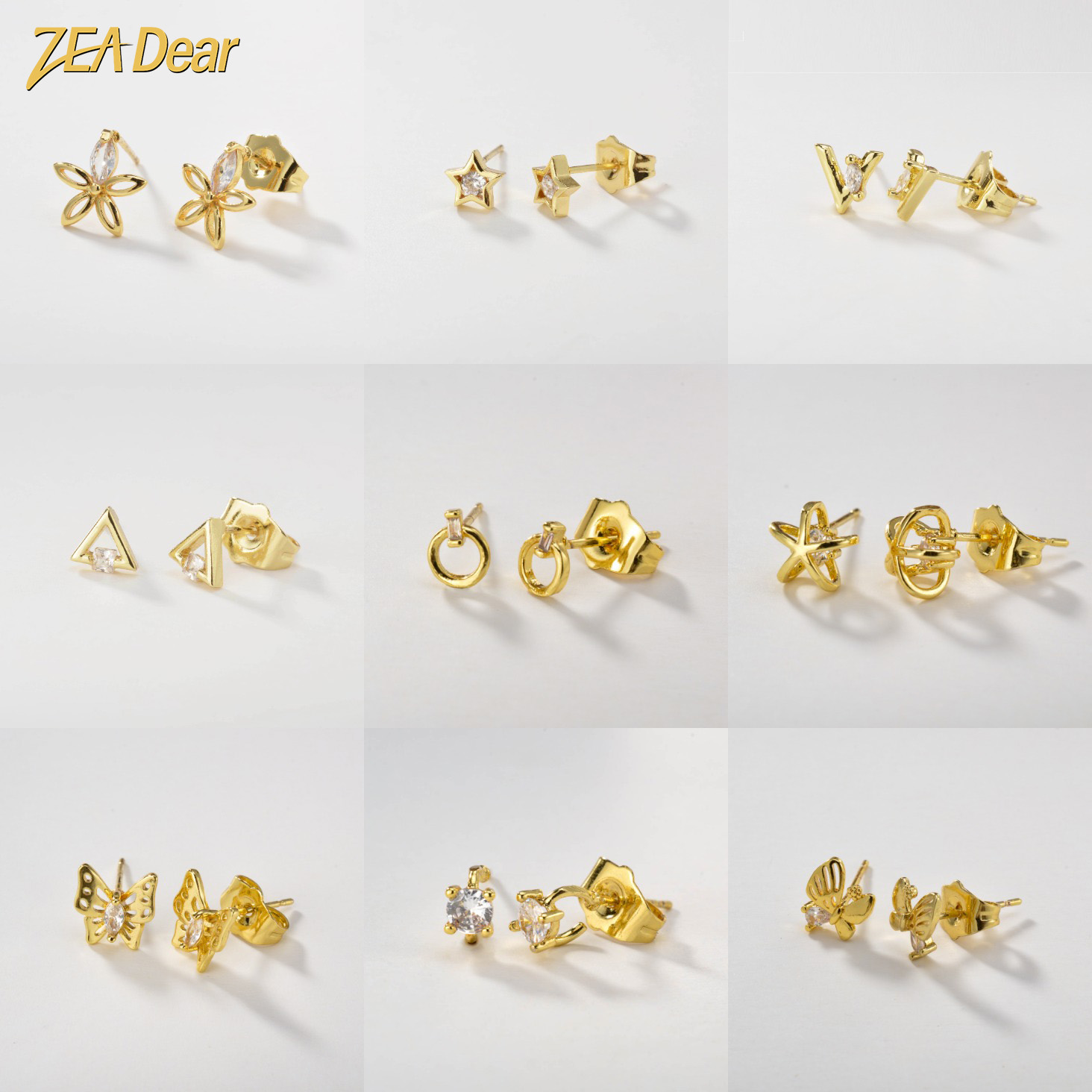 Women Accessories Dubai - ZEADear Fashion Jewelry Dubai Zircon Wysokiej