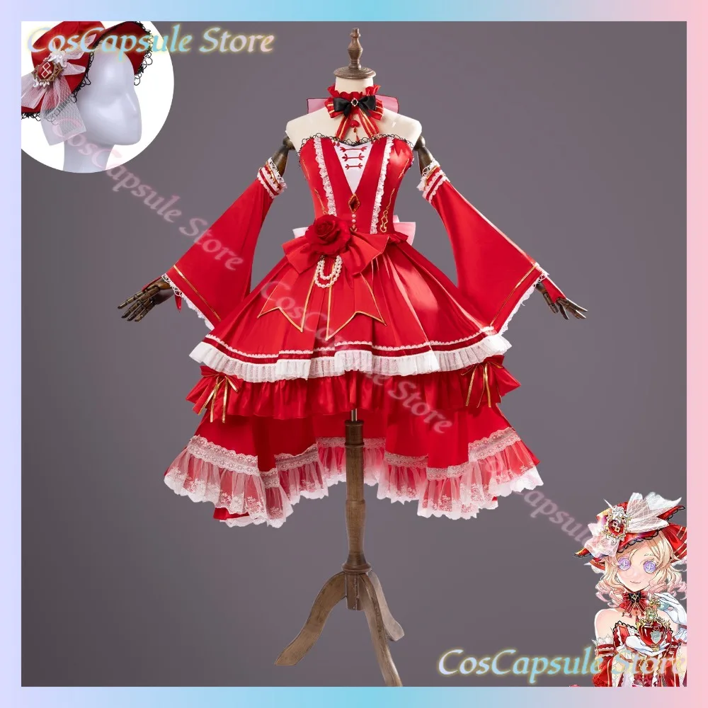 Kostium do cosplayu z gry Iden – Women'S Red Accessories recenzja i cena
