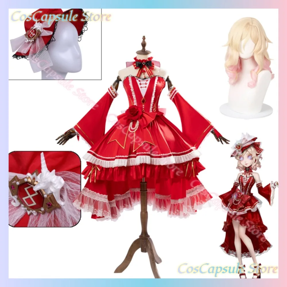 Kostium do cosplayu z gry Iden – Women'S Red Accessories recenzja i cena