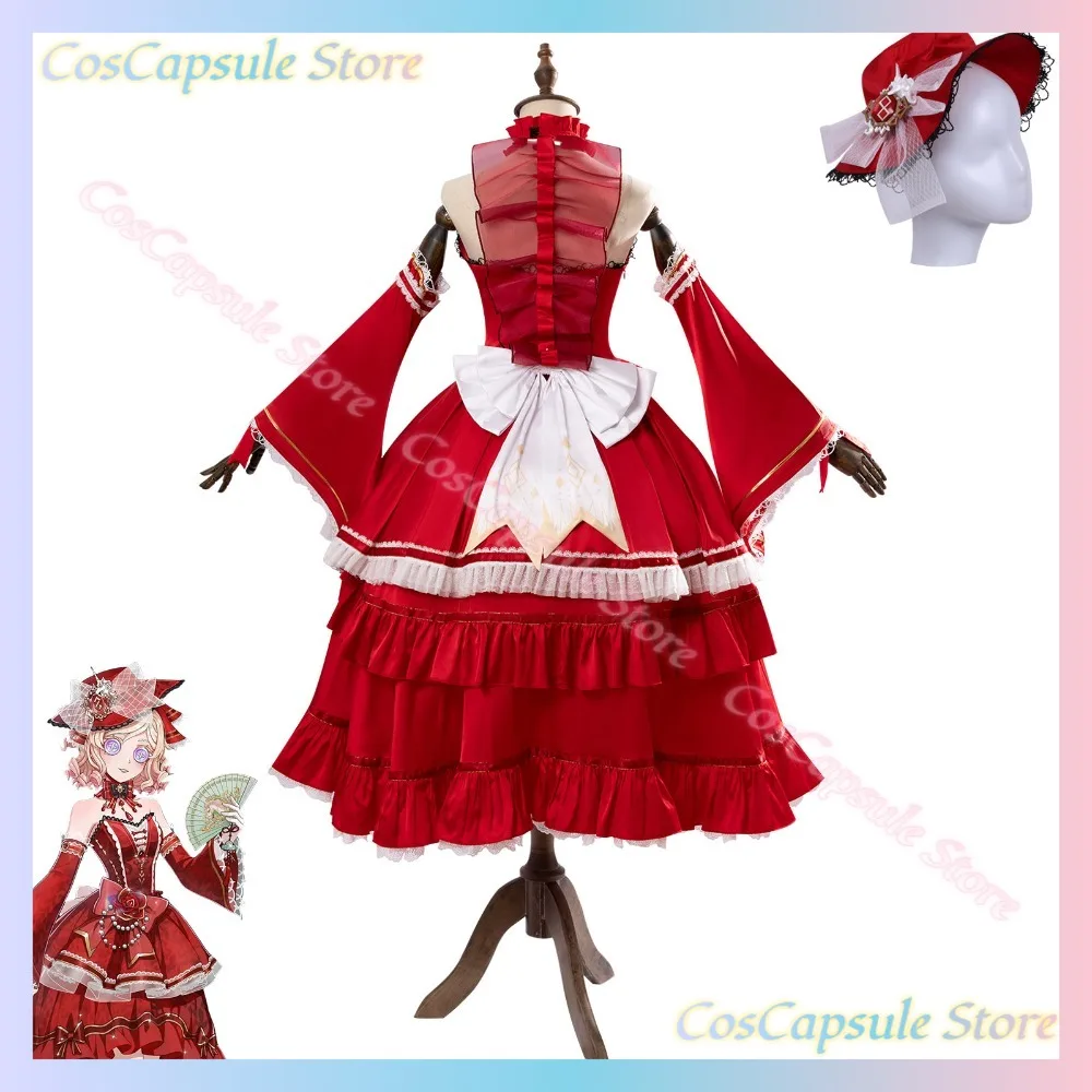 Kostium do cosplayu z gry Iden – Women'S Red Accessories recenzja i cena