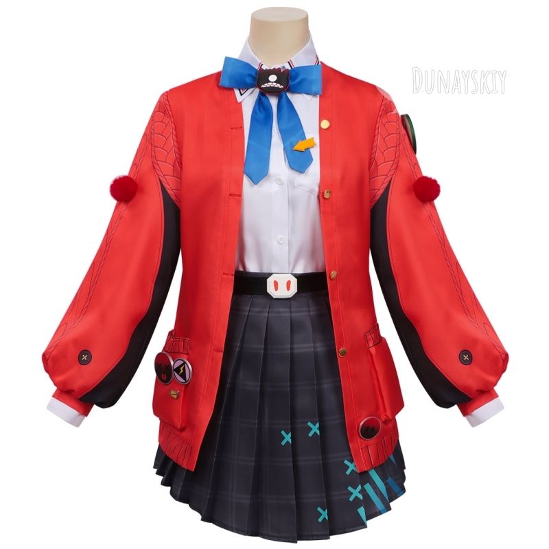Kostium Cosplay Neverness To E – Women'S Red Accessories recenzja i cena