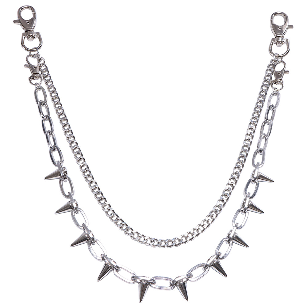 Punkowe metalowe nitki, łańcuc – Women'S Emo Accessories recenzja i cena