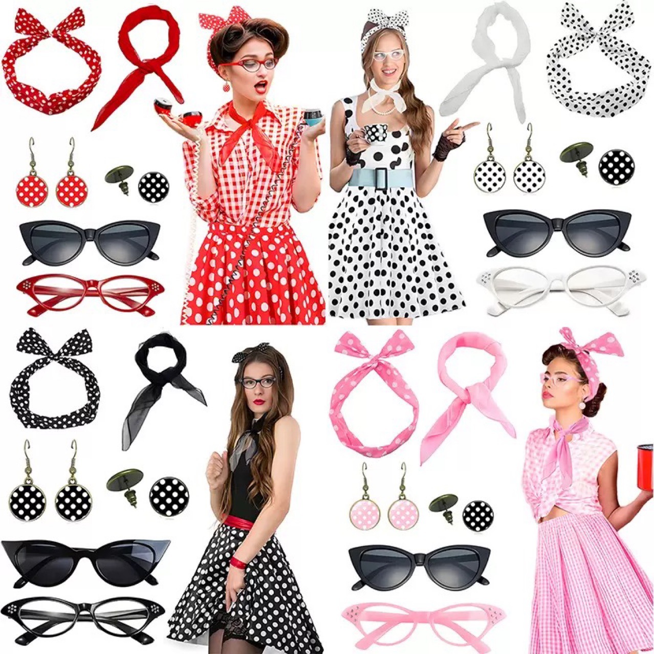 Kostium damski na imprezę w st – Women'S Accessories In The 1950S recenzja i cena
