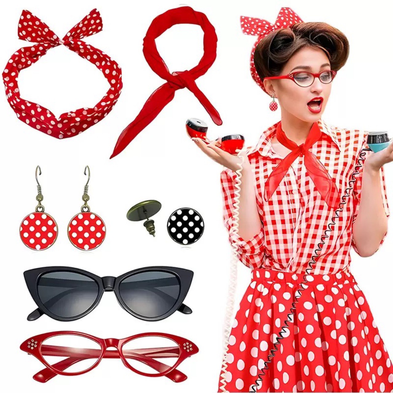 Kostium damski na imprezę w st – Women'S Accessories In The 1950S recenzja i cena