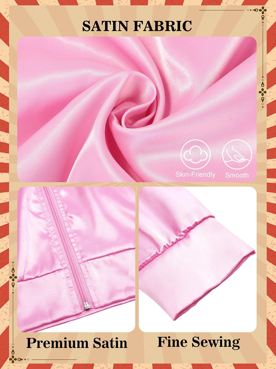 Różowa satynowa kurtka z lat 5 – Women'S Accessories In The 1950S recenzja i cena