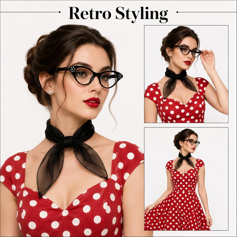 2 sztuki akcesoriów z lat 50.  – Women'S Accessories In The 1950S recenzja i cena